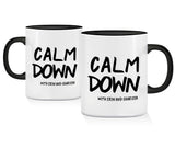 Calm Down - Mug