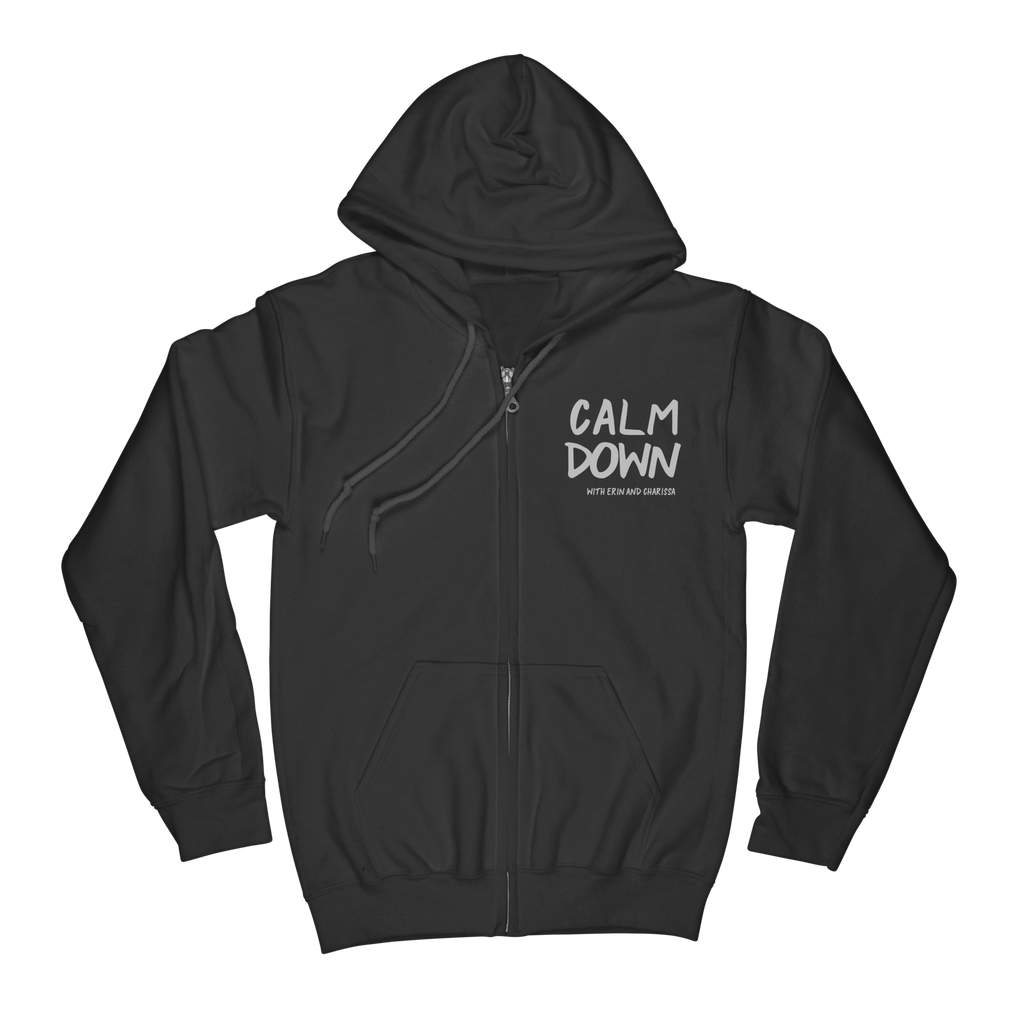 Zip top down hoodie