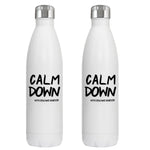 Calm Down - Water Bottle